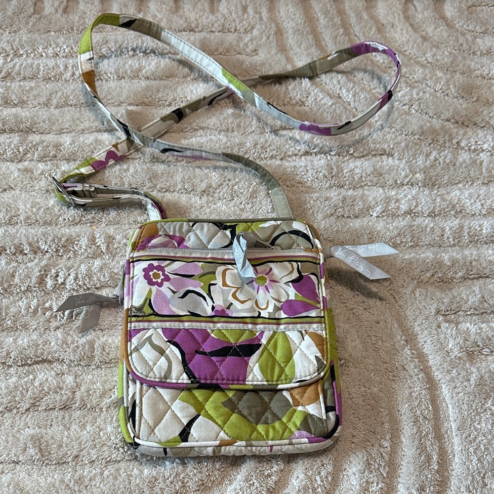 Vera Bradley Multicolor Quilted Crossbody Bag - Picture 3 of 11